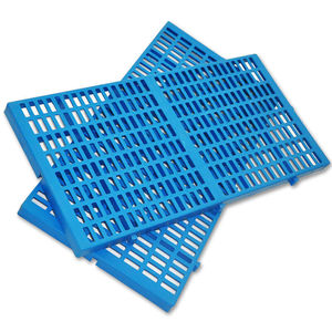 Alfombrillas de plástico rectangulares antideslizantes para jaulas de mascotas, para perros y gatos. - Product Image 1