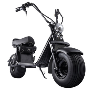 Scooter électrique Harley X9 avec moteur sans balais, siège, pour trajets urbains, noir, unisexe, étanche, prise US - Product Image 1