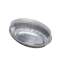 Moule à gâteau miniature jetable coloré en aluminium, plateau de cuisson en aluminium, 127*79*32mm, couvercle en plastique de qualité alimentaire, contenants en aluminium, couleurs personnalisées