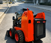 Mini-chargeuse compacte professionnelle certifiée CE pour la construction agricole et paysagère efficace