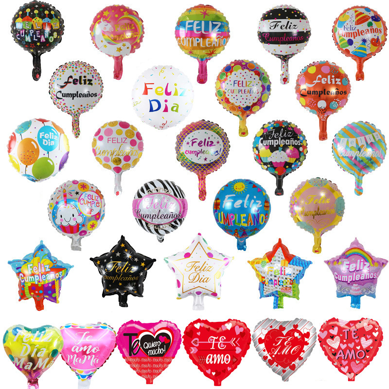 16 Inches Number Balloons Aluminum Foil