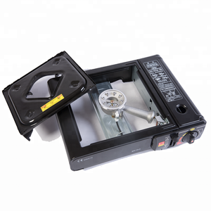 Estufa de Camping Plegable para Ahorrar Espacio, Estufa de Gas para Camping con Apagado de Seguridad para Excursiones, Picnic, Barbacoa <span class=keywords><strong>Familiar</strong></span> - Product Image 4