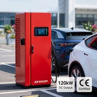 Nueva Estación de Carga Rápida DC de 120kW con Doble Conector GB/T CCS1 para Flotas Comerciales de Vehículos Eléctricos con Certificación CE OCPP2.01
