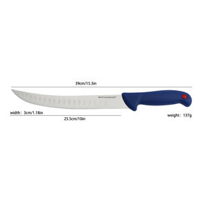 KITCHENCARE Cuchillo de cocina de plástico para deshuesar Cuchillo de carnicero de acero inoxidable de 10 pulgadas para Cocina - Product Image 6