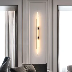 B3573b lâmpada de iluminação para cama, moderna, design interno, lâmpadas de parede para hotéis, arte moderna