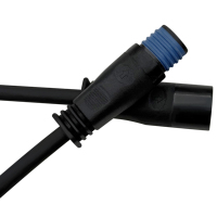 Connecteurs étanches IP67 mâle-femelle personnalisés Omei avec boîtier PVC pour panneaux LED, enseignes néon, panneaux solaires, applications d'ingénierie, classés 5A