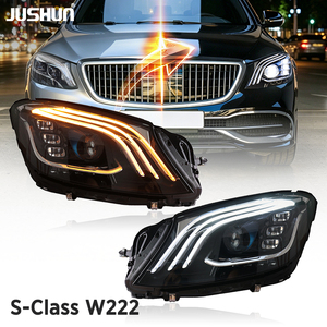 ชุดไฟหน้าสำหรับ S-class W222 ปี 14-17 แบบดัดแปลง ไฟ LED ใหม่ ไฟเดย์ไลท์ JUSHUN สำหรับ Mercedes-Benz S-class W222 ปี 14- - Product Image 5