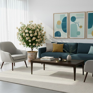 Muebles Modernos para Sala de Estar de Vietnam, Mesa de Centro Rectangular de Madera de Caucho Duradera con Chapa de MDF y Fresno, Decorativa, Fácil de Limpiar, 1 Año de Garantía - Product Image 2