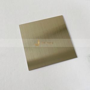 Lámina de Acero Inoxidable Decorativa EX320, Antihuellas, Color Mate, Acabado Cepillado, 304 201 - Product Image 4