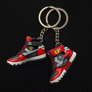 Hot-Sale ZY2650C 3D Mini Sneaker Shoe Keychain for <strong>Jordan</strong> Dunks PVC &amp; Rubber Alloy Metal with Box - Product Image 4