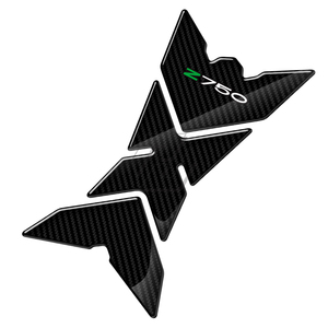 Autocollant de protection pour réservoir de moto, aspect <span class=keywords><strong>carbone</strong></span> 3D, pour Kawasaki <span class=keywords><strong>Z750</strong></span> Z750R Z 750 2007-2012 - Product Image 4