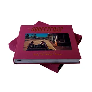 Luxurious case binding custom China supplier Hardcover book