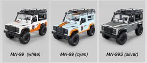 Coche teledirigido mn99s rc, camión <span class=keywords><strong>D90</strong></span> 2,4G rock crawler, juguete a escala 1:12 - Product Image 2