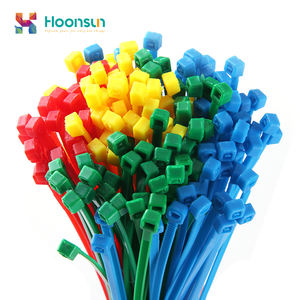 لون مخصص الذاتي قفل النايلون مطرز ربطة الكابل رخيصة من oonsun - Product Image 2