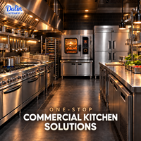 Équipement de cuisine commercial avec conception de cuisine professionnelle gratuite, devis d'équipement, fabrication et service d'expédition