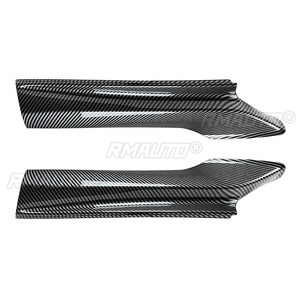 ลิ้นกันชนหน้าสีดำเงา สปอยเลอร์ดิฟฟิวเซอร์ ชุดแต่งสำหรับ BMW ซีรีส์ 5 F10 F11 M Sport 520i 530i ปี 2011-2017 - Product Image 2