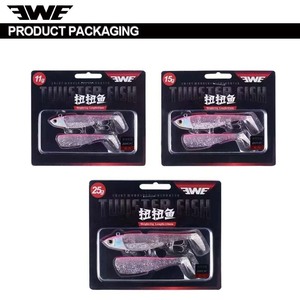 Bán buôn Jig đầu mềm lure <span class=keywords><strong>d</strong></span>ài đúc Jig đầu mái chèo đuôi mềm nhựa lure Đen minnow câu cá thu hút - Product Image 4