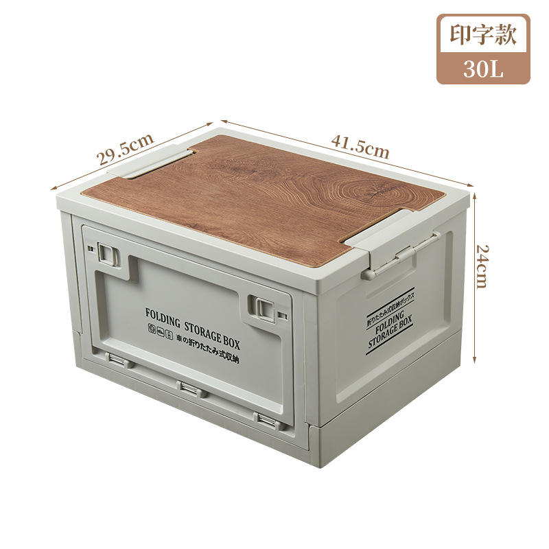 30l gris blanc + impression + couverture en bois