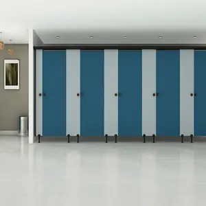 Compact board toilet Partition size panels HPL panel waterproof cubicles