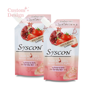 Tùy Chỉnh In 100Ml 250Ml 500Ml 1L Tái Sử Dụng Chất Lỏng Bao Bì Nước Trái Cây Mềm Uống Nước Ép Trái Cây Spout Pouch - Product Image 6