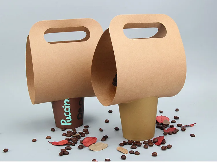  paper bag hot stamping cup holder