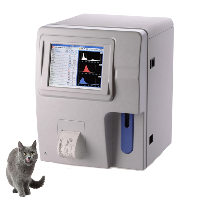 Vet Hematology Analyzer 3 Part Auto Top Hematology Analyzer CBC Machine Veterinary