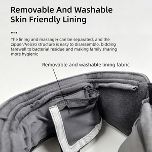 Masseur de tête rechargeable avec airbag, massage par compresse chaude, soulagement des migraines, casquette pour soulager les maux de tête, la tension et le stress - Product Image 4