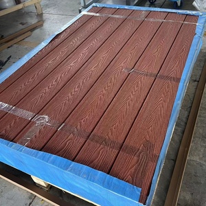 Bên ngoài vườn <span class=keywords><strong>decking</strong></span> UV kháng không trượt 3D hạt gỗ sàn nổi Ván <span class=keywords><strong>WPC</strong></span> cho bên ngoài - Product Image 6