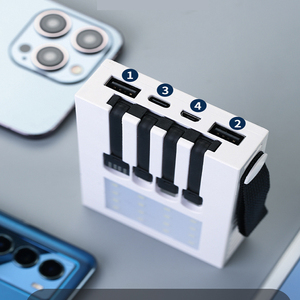 Banco de Energía Solar de Alta Eficiencia de 20000mAh con Salida de 10W, Pantalla Digital y Cable - <span class=keywords><strong>Cargador</strong></span> Portátil de Alta Capacidad - Product Image 5
