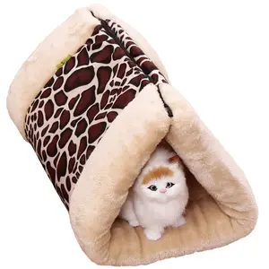 4 Kleuren Nieuwe Driehoek Hond Slapennel Groothandel Detachablepet Kat Nest Custom Wasbaar Huisdier Hond Bed