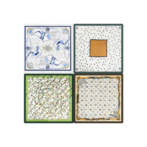 Pañuelo Cuadrado <span class=keywords><strong>de</strong></span> Seda para Hombre, Estilo Coreano Clásico, 70% Seda, con Diseño <span class=keywords><strong>de</strong></span> Flor <span class=keywords><strong>de</strong></span> Cachemira, Protección Solar para Primavera y Otoño, Regalo Musulmán - Product Image 5