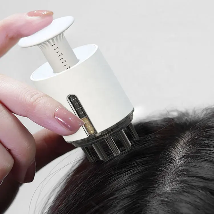 Wholesale hair treatment oil distributor brush scalp solutions applicator comb for hair growth