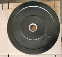 Diseño de Maqueta Gratuito, Placa de Goma Personalizada para Entrenamiento con Pesas, Orificio de 50 mm, 10 kg, 15 kg, 20 kg, 25 kg, Placas de Peso para Fitness con Logotipo Personalizado