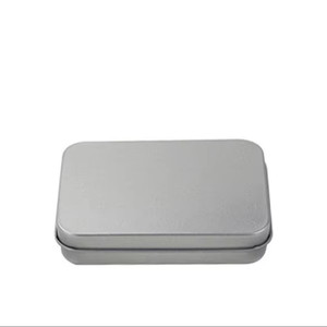 Caja de Metal Rectangular de <span class=keywords><strong>88</strong></span>*60*18mm - Envase para Pasteles, Té y Cosméticos, Caja de Dulces Personalizada para Bodas en Stock para Entrega Rápida - Product Image 1