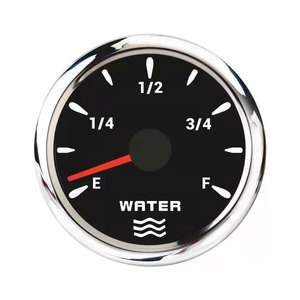 52mm Black Face Rotlicht Konvexe Linse Wasserstands anzeige mit Warnung Wasserdicht Rostfrei für Marine Yacht Boot - Product Image 3