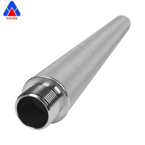 Elemento Filtrante de Metal Sinterizado con Rosca Externa para Respirador de Gas de Alta Temperatura Huahang, para Eliminación de Polvo - Product Image 2