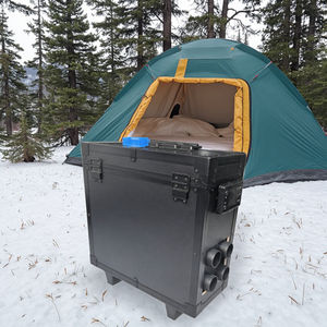 เครื่องทำอากาศร้อนสำหรับ<span class=keywords><strong>จอด</strong></span><span class=keywords><strong>รถ</strong></span>ดีเซล12V แบบพกพาสำหรับตั้งแคมป์และเดินป่าพร้อมที่หนีบ - Product Image 4