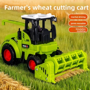 Wholesale Inertia Plastic Tractor Toy Vehicles <b>Farm</b> Engineering Car Transport Truck Model Kids Gift <b>Set</b> for Boys 3-6 Years - Product Image 2