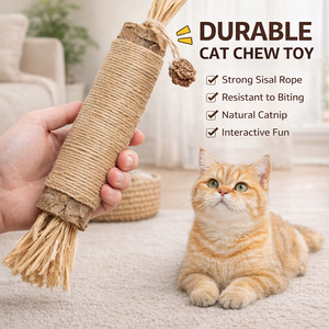Natural Matatabi Cat Chew Toys Silvervine Sticks Teeth Cleaning Eco-Friendly Cat Teeth Grinding Toy for Cats and Kittens
