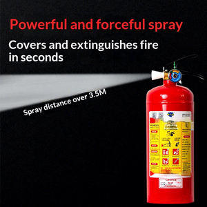 <span class=keywords><strong>Extincteur</strong></span> 4 kg à poudre sèche, type portable <span class=keywords><strong>pour</strong></span> magasins, maisons, voitures - Équipement de lutte contre l'incendie certifié 3C - Product Image 2