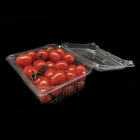 Boîtes en plastique pour fruits en gros, boîtes en plastique transparentes pour légumes