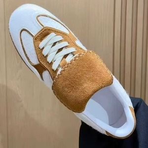 Luxury Suede Trim Strap Anti-Slip Breathable Retro Color Block <b>Trainers</b> Casual Shoes Designer Shoes for Women Shoes - Product Image 5
