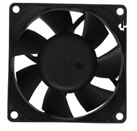 7025 Dc 12v Ventilateur 70mm 70x70x25 Ventilateur d'échappement Chine Usine 7cm 12v 24v Dc Ventilateur Axial