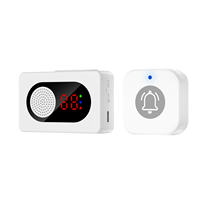 Pager pour aidants, Bouton d’appel pour personnes âgées, Appel des seniors, Téléphone de la cloche, Système de bouton d’urgence