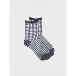 Calze da donna arrotolate calze di seta invernali taglia unica traspirante varietà morbida novità tra cui cuori a strisce lettere animali - Product Image 1