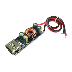 Tipe-C USB QC4.0 QC3.0 6V-35V Ponsel Cepat Biaya Adaptor Step Down Meningkatkan Modul untuk PD Qualcomm Papan