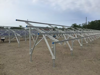 Système de montage au sol pour ferme solaire, structure de montage photovoltaïque en acier personnalisée, support photovoltaïque, rail de montage solaire pour panneau photovoltaïque |   Panneau d'art