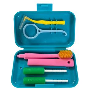 <span class=keywords><strong>Kit</strong></span> da viaggio per cura orale ortodontica dentale di nuovo design promozionale 5 pz <span class=keywords><strong>kit</strong></span> spazzolino da denti per la pulizia dell'igiene - Product Image 6