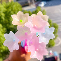 Fournisseur de papeterie scolaire, stylos en silicone créatifs et mignons en forme de fleurs pour filles