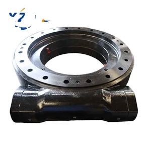 14 Inch Single Axis Enclosed Housing Slewing Drive Hydraulic Motor <b>Worm</b> Gear for Excavator Bearings Product 14 Inch Single Axis - Product Image 5